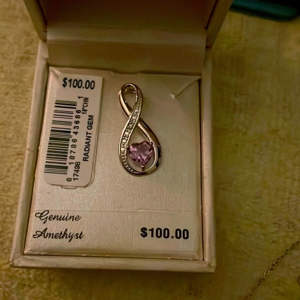 Amethyst necklace